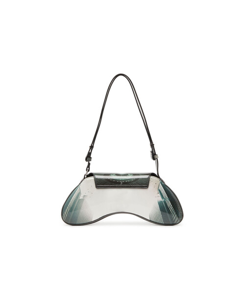 『DIESEL』グレー Play ショルダーバッグ レディース ショルダーバッグ PLAY CROSSBODY（ハンドバッグ