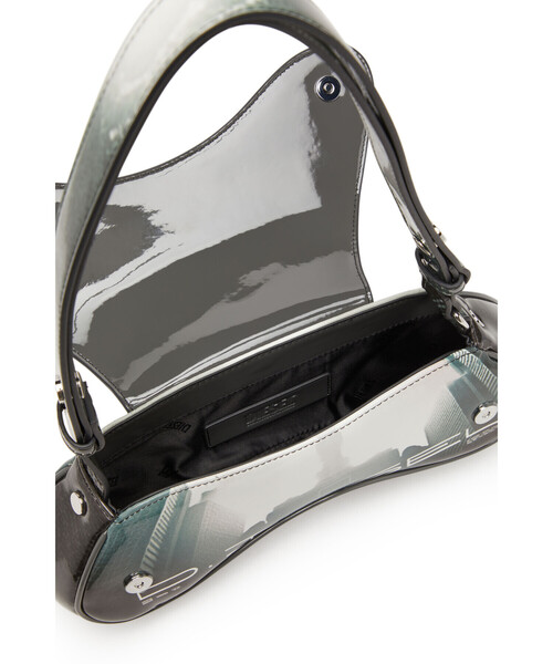 【関税込み】Diesel グレー Play ショルダーバッグ レディース ショルダーバッグ PLAY CROSSBODY（ハンドバッグ