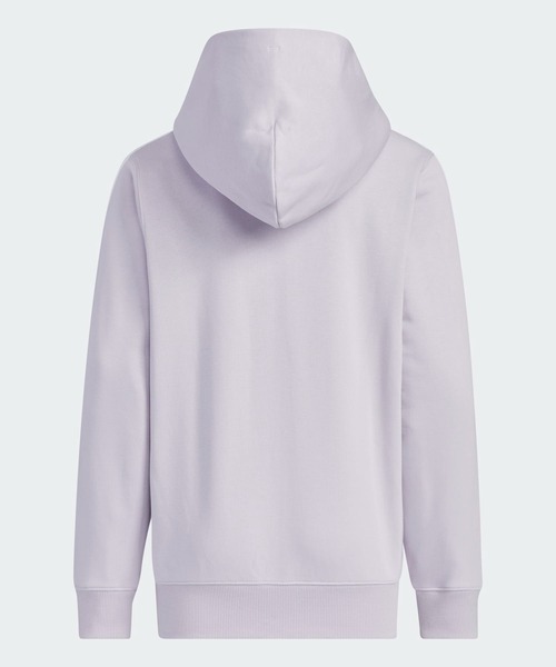 adidas（アディダス）の「エッセンシャルズ プラス ルーズフィット スリーストライプス フレンチテリー プルオーバーパーカー キッズ / アディダス adidas（パーカー・キッズ・グレー/ブラック/ブルー/パープル・110/120/130/140/150/160）」の21枚目の写真