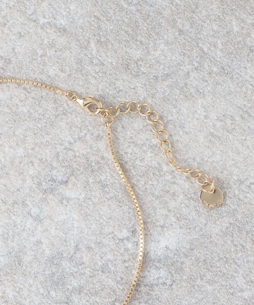 OPAQUE.CLIP（オペークドットクリップ）の「◆変形メタルバースライドネックレス（ネックレス・レディース・シルバー/ゴールド・00）」の5枚目の写真