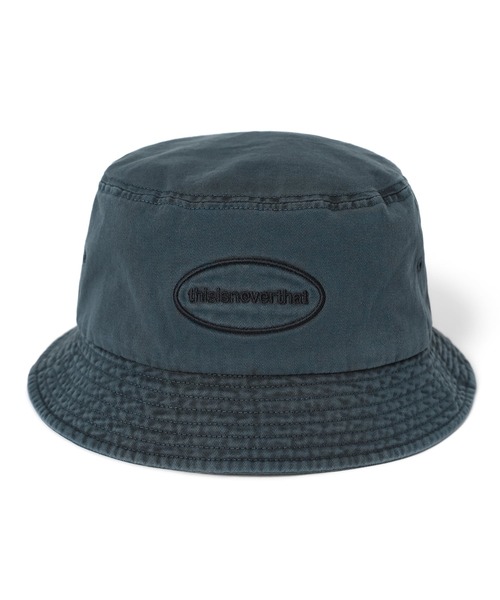 thisisneverthat（ディスイズネバーザット）の「Overdyed E/T-Logo Bucket Hat（ハット・メンズ・ブルー系その他2/チャコール/グリーン系その他2・L/M）」の3枚目の写真