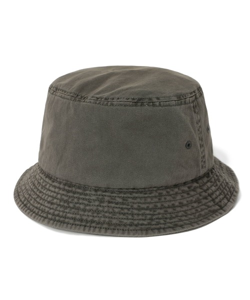 thisisneverthat（ディスイズネバーザット）の「Overdyed E/T-Logo Bucket Hat（ハット・メンズ・ブルー系その他2/チャコール/グリーン系その他2・L/M）」の5枚目の写真