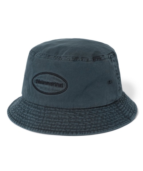 thisisneverthat（ディスイズネバーザット）の「Overdyed E/T-Logo Bucket Hat（ハット・メンズ・ブルー系その他2/チャコール/グリーン系その他2・L/M）」の8枚目の写真