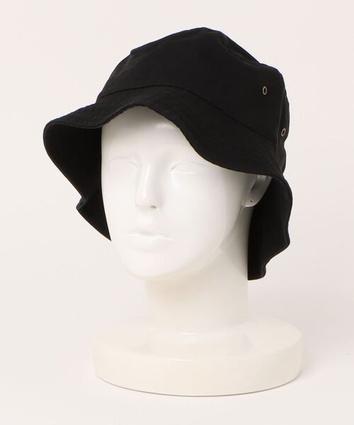 newhattan（ニューハッタン）の「【newhattan】Bucket Hat（ハット・メンズ・ブラック/ネイビー/ベージュ/ホワイト・M/L）」の7枚目の写真