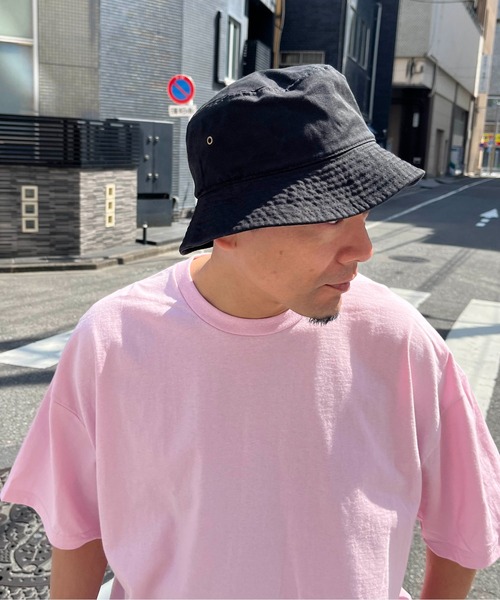 newhattan（ニューハッタン）の「【newhattan】Bucket Hat（ハット・メンズ・ブラック/ネイビー/ベージュ/ホワイト・M/L）」の11枚目の写真
