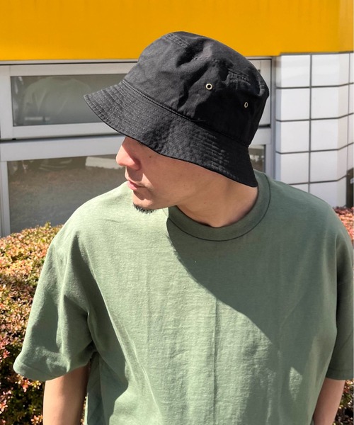 newhattan（ニューハッタン）の「【newhattan】Bucket Hat（ハット・メンズ・ブラック/ネイビー/ベージュ/ホワイト・M/L）」の15枚目の写真