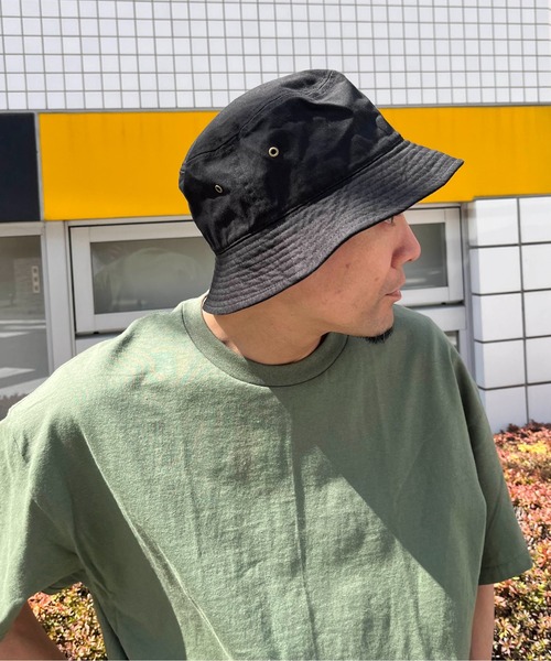 newhattan（ニューハッタン）の「【newhattan】Bucket Hat（ハット・メンズ・ブラック/ネイビー/ベージュ/ホワイト・M/L）」の17枚目の写真