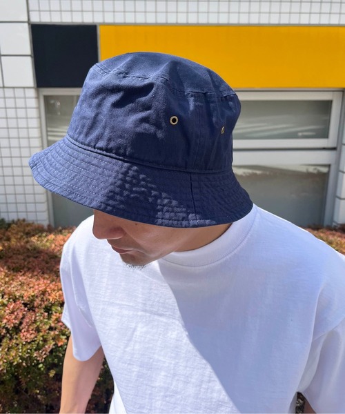 newhattan（ニューハッタン）の「【newhattan】Bucket Hat（ハット・メンズ・ブラック/ネイビー/ベージュ/ホワイト・M/L）」の19枚目の写真