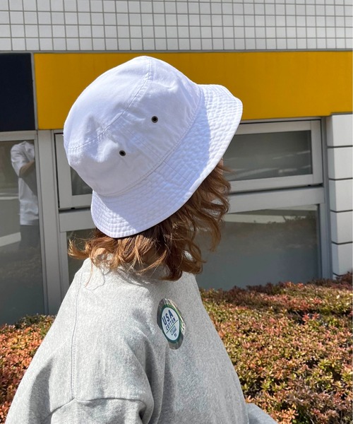 newhattan（ニューハッタン）の「【newhattan】Bucket Hat（ハット・メンズ・ブラック/ネイビー/ベージュ/ホワイト・M/L）」の21枚目の写真