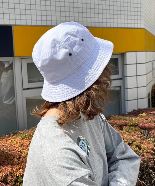 newhattan（ニューハッタン）の「【newhattan】Bucket Hat（ハット・メンズ・ブラック/ネイビー/ベージュ/ホワイト・M/L）」の22枚目の写真