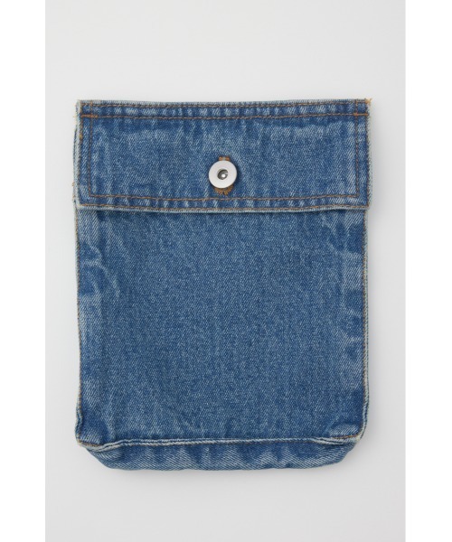 SLY(スライ)の「DENIM DETAIL POCKET BELT デニム ディテール ポケット ベルト(ベルト・レディース・ライトブルー・FREE)」の10枚目の写真