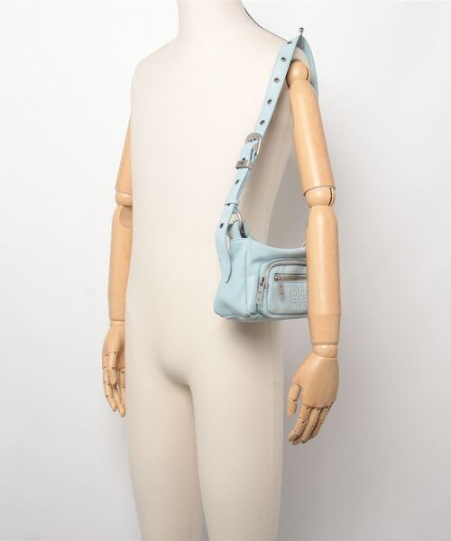 MARGE SHERWOOD（マージシャーウッド）の「OUTPOCKET HOBO MINI（ハンドバッグ・レディース・ブルー系その他・ONE SIZE）」の3枚目の写真