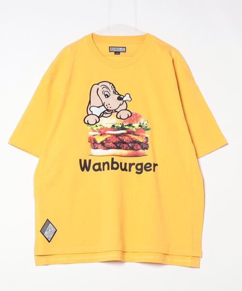 GALFY（ガルフィー）の「GALFY-ハイカロリー Tee（Tシャツ/カットソー・メンズ・イエロー/ホワイト/ブラック・L/XL）」の3枚目の写真