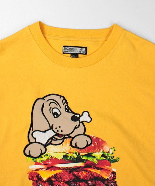 GALFY（ガルフィー）の「GALFY-ハイカロリー Tee（Tシャツ/カットソー・メンズ・イエロー/ホワイト/ブラック・L/XL）」の16枚目の写真