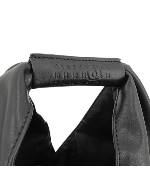 MM6 Maison Margiela(エムエムシックス メゾン マルジェラ)の「SMALL JAPANESE HANDBAG(ハンドバッグ・レディース・ブラック・ONE SIZE)」の9枚目の写真