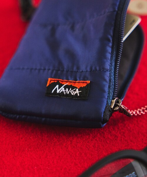 NANGA（ナンガ）の「NANGA × FREAK'S STORE/ナンガ × フリークスストア 別注 COIN CASE / コインケース（コインケース・メンズ・ブルー/レッド・ONE SIZE）」の14枚目の写真