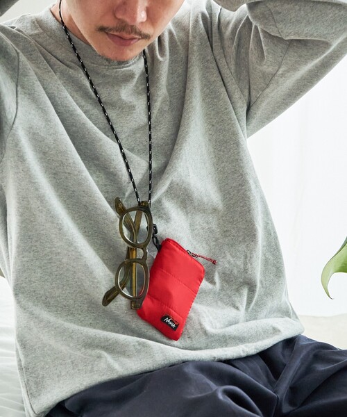 NANGA（ナンガ）の「NANGA × FREAK'S STORE/ナンガ × フリークスストア 別注 COIN CASE / コインケース（コインケース・メンズ・ブルー/レッド・ONE SIZE）」の17枚目の写真