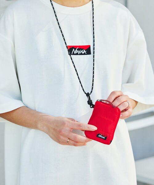 NANGA（ナンガ）の「NANGA × FREAK'S STORE/ナンガ × フリークスストア 別注 COIN CASE / コインケース（コインケース・メンズ・ブルー/レッド・ONE SIZE）」の8枚目の写真