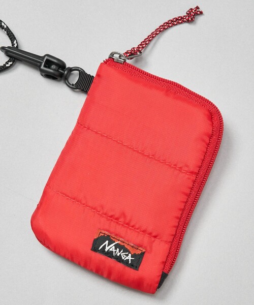 NANGA（ナンガ）の「NANGA × FREAK'S STORE/ナンガ × フリークスストア 別注 COIN CASE / コインケース（コインケース・メンズ・ブルー/レッド・ONE SIZE）」の11枚目の写真