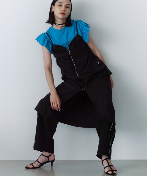 Firsthand（ファーストハンド）の「Firsthand/ファーストハンド CORD NECKLACE / コードネックレス バー（ネックレス・レディース・ブラック/ベージュ・FREE）」の14枚目の写真