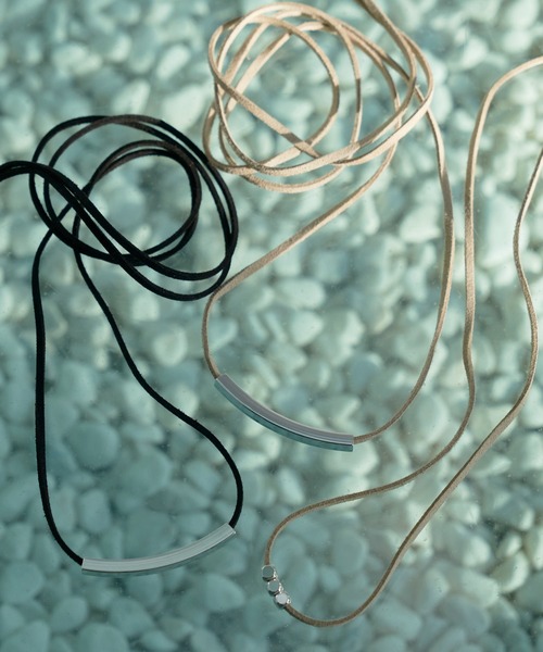 Firsthand（ファーストハンド）の「Firsthand/ファーストハンド CORD NECKLACE / コードネックレス バー（ネックレス・レディース・ブラック/ベージュ・FREE）」の20枚目の写真