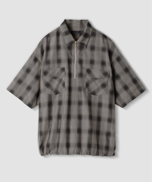 21aw COOTIE オンブレチェックシャツ COOTIE (クーティー) R/C Ombre Check L/S Shirt (オンブレ