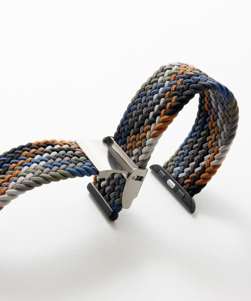 emonique(エモニーク)の「ナイロン編み WOVEN Apple Watch バンド スマートウォッチバンド【38/40/41/42/44/45/49mm対応】(デジタル腕時計・メンズ・その他6/その他5/その他4/その他3/その他2/その他1・42/38)」の9枚目の写真