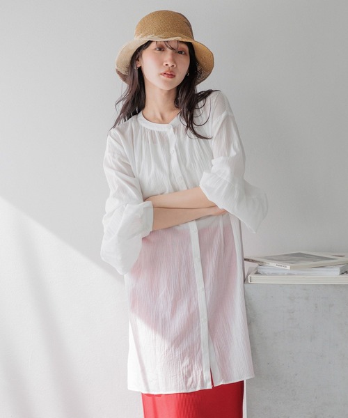 LOWRYS FARM（ローリーズファーム）の「3WAYヨウリュウブラウス　991745（シャツ/ブラウス・レディース・ホワイト/ブラック/ブルー/その他・FREE）」の8枚目の写真