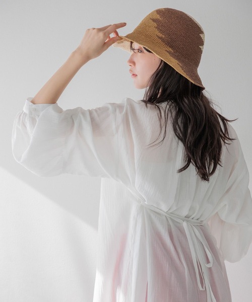 LOWRYS FARM（ローリーズファーム）の「3WAYヨウリュウブラウス　991745（シャツ/ブラウス・レディース・ホワイト/ブラック/ブルー/その他・FREE）」の6枚目の写真