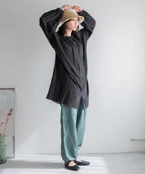 LOWRYS FARM（ローリーズファーム）の「3WAYヨウリュウブラウス　991745（シャツ/ブラウス・レディース・ホワイト/ブラック/ブルー/その他・FREE）」の5枚目の写真