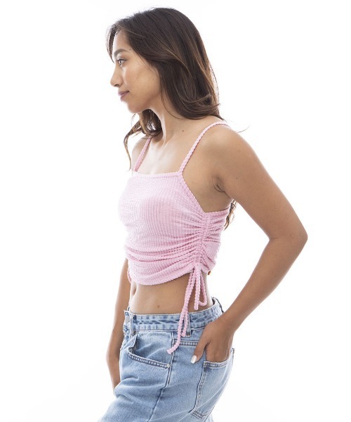 BILLABONG（ビラボン）の「【直営店限定】BILLABONG レディース SUN STUNNER タンクトップ 【2024年春夏モデル】/ビラボンストレッチキャミソール（キャミソール・レディース・ピンク・MEDIUM）」の3枚目の写真