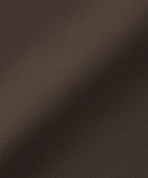 無印良品（ムジルシリョウヒン）の「ＵＶカット乾きやすい鹿の子ジップアップポロシャツ（ポロシャツ・メンズ・ブラック/オフホワイト/ブラウン・XS/S/M/L/XL）」の20枚目の写真