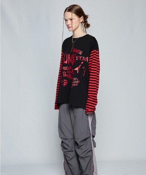 LUVISTRUE(ラヴイズトゥルー)の「【ZOZOTOWN限定】ZO PUNK TEE(Tシャツ/カットソー・レディース・ブラック・FREE)」の7枚目の写真