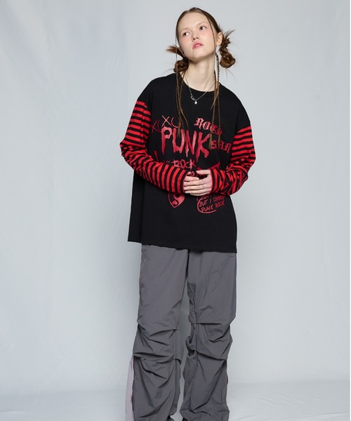 LUVISTRUE(ラヴイズトゥルー)の「【ZOZOTOWN限定】ZO PUNK TEE(Tシャツ/カットソー・レディース・ブラック・FREE)」の6枚目の写真