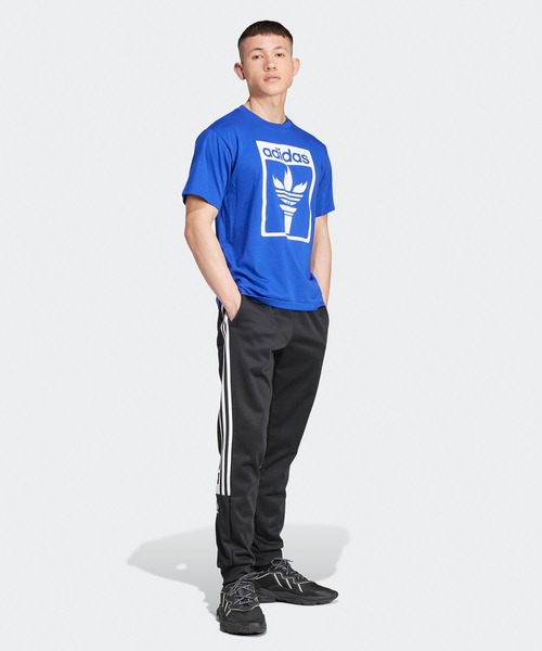adidas(アディダス)の「adidas/アディダス TREFOIL TOUCH Tシャツ(Tシャツ/カットソー・メンズ・ブルー/レッド/ホワイト・2XL/XL/M)」の10枚目の写真