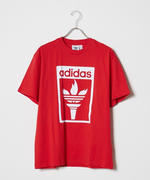adidas(アディダス)の「adidas/アディダス TREFOIL TOUCH Tシャツ(Tシャツ/カットソー・メンズ・ブルー/レッド/ホワイト・2XL/XL/M)」の21枚目の写真