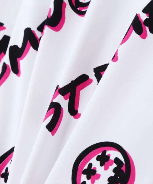 STUD MUFFIN（スタッドマフィン）の「STUD MUFFIN/スタッドマフィン/フラッシュグラフィティ柄ストレッチナイロンPK（ラッシュガード・メンズ・ホワイト/ブラック・2/3）」の10枚目の写真