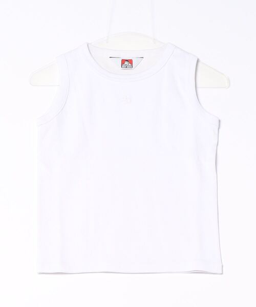 BEN DAVIS(ベンデイビス)の「《BEN DAVIS》 EMBRO RIB TANKTOP/抗菌防臭(Tシャツ/カットソー・レディース・ホワイト/ブラック・FREE)」の10枚目の写真