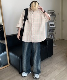 EFFECTION（エフェクション）の「【FVLMEN】check design halfsleeve shirt/チェック デザイン ハーフスリーブ シャツ（シャツ/ブラウス）」