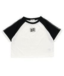 algy | 【ACTIVE・接触冷感】チュールラインラグランT(Tシャツ/カットソー)