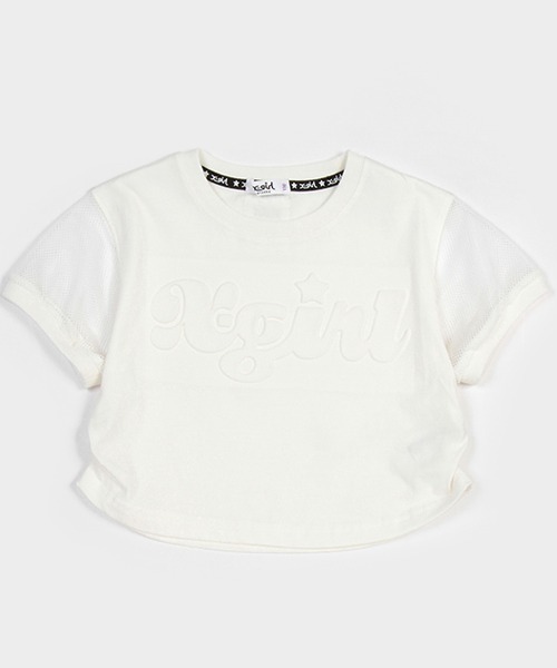 X-girl Stages tシャツ スケボーガールフォトプリント半袖T