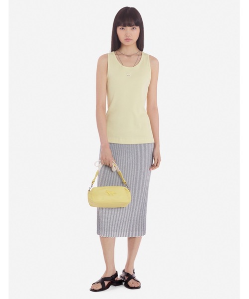 メゾンキツネBABY FOX RIBBEDタンクトップ BABY FOX RIBBED TANK TOP | Maison Kitsuné