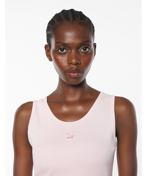 Maison Kitsune（メゾンキツネ）の「BABY FOX PATCH RIBBED TANK