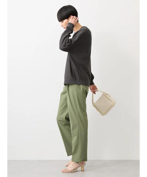 AMERICAN HOLIC(アメリカンホリック)の「美・美・美接触冷感テーパードパンツ【WEB限定サイズ有】(その他パンツ・レディース・アイボリー/ブラック/カーキ・XL/L/M/S/XS)」の12枚目の写真
