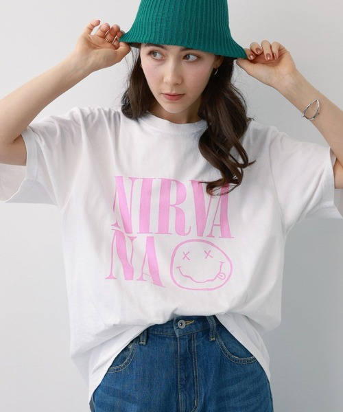 GOOD ROCK SPEED（グッドロックスピード）の「《再入荷・新色登場》【GOOD ROCK SPEED】バンドロゴTシャツ（Tシャツ/カットソー・レディース・ホワイト/ブラック/チャコールグレー/イエロー系その他/イエロー・FREE）」の2枚目の写真