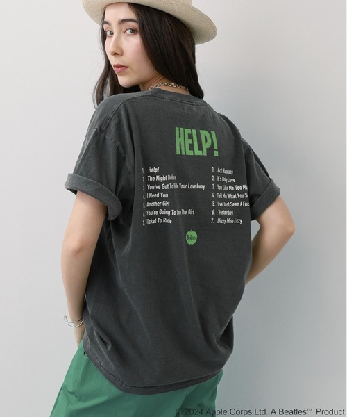 GOOD ROCK SPEED（グッドロックスピード）の「《再入荷・新色登場》【GOOD ROCK SPEED】バンドロゴTシャツ（Tシャツ/カットソー・レディース・ホワイト/ブラック/チャコールグレー/イエロー系その他/イエロー・FREE）」の3枚目の写真