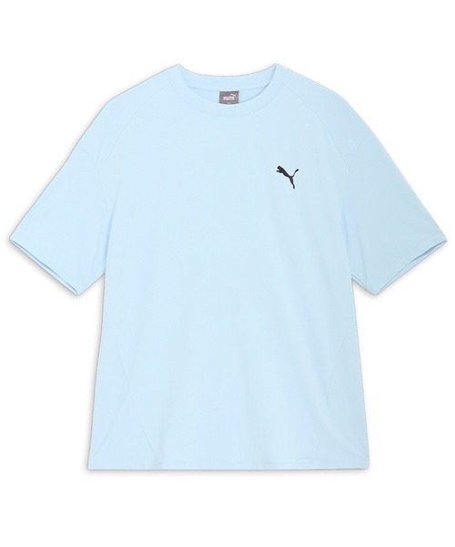 PUMA(プーマ)の「PUMA プーマ ユニセックス RAD/CAL UV 半袖 Tシャツ(Tシャツ/カットソー・メンズ・ブラック/ブルー・MEDIUM/LARGE/X-LARGE/SMALL/XX-LARGE)」の1枚目の写真