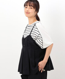 ONIGIRI | コットンリネン ビスチェ ブラウス / セットアップ対応(Tシャツ/カットソー)