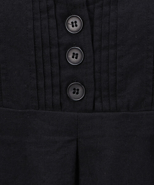 ONIGIRI（オニギリ）の「コットンリネン ビスチェ ブラウス / セットアップ対応（Tシャツ/カットソー・レディース・チャコール/アイボリー/カーキ・FREE）」の21枚目の写真