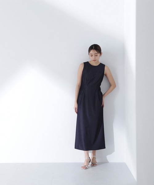 NATURAL BEAUTY BASIC ミニマルナローワンピース M ミニマルナローワンピース | ナチュラルビューティーベーシック
